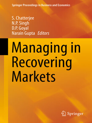 cover image of Managing in Recovering Markets